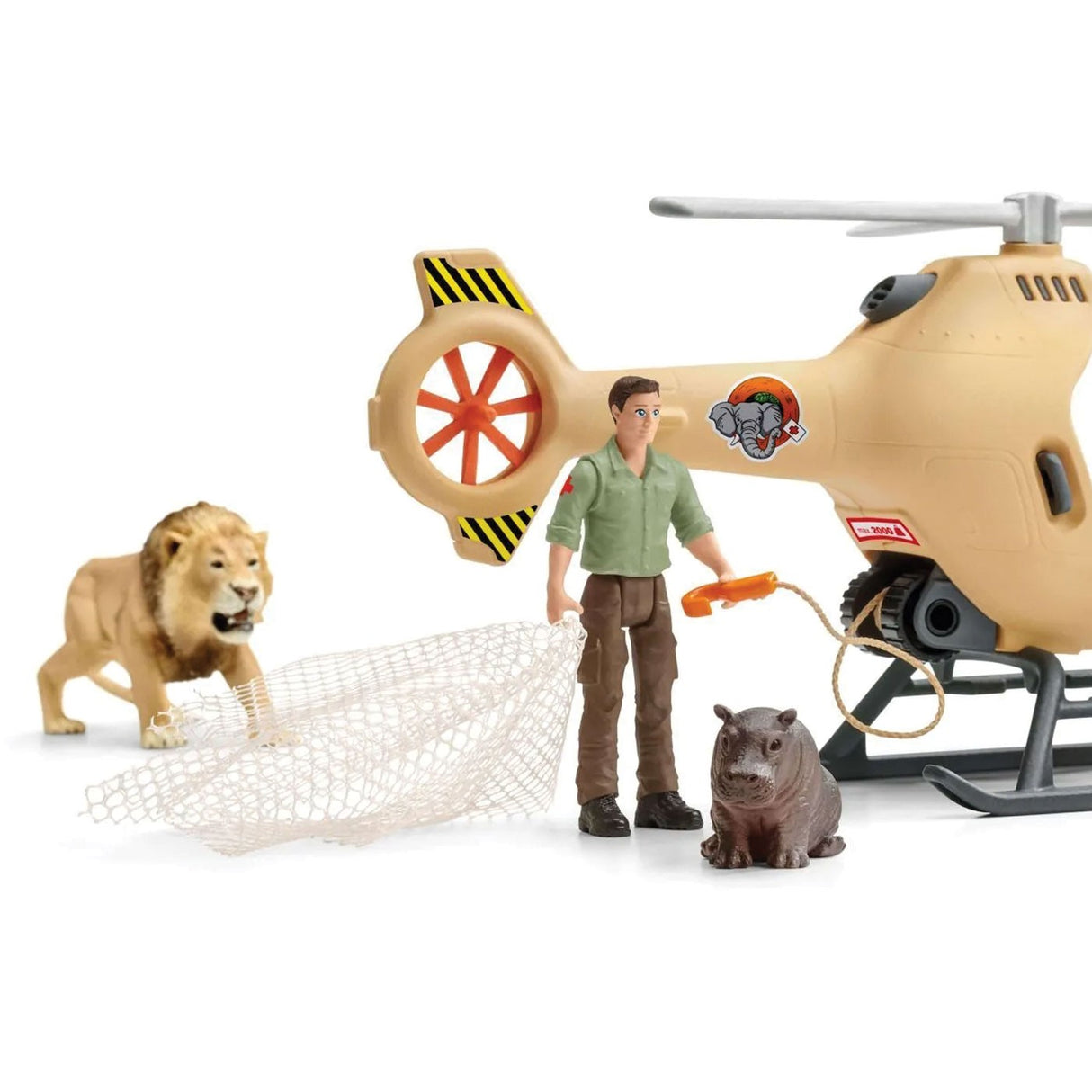 Schleich Wild Life Animal Rescue Helicopter