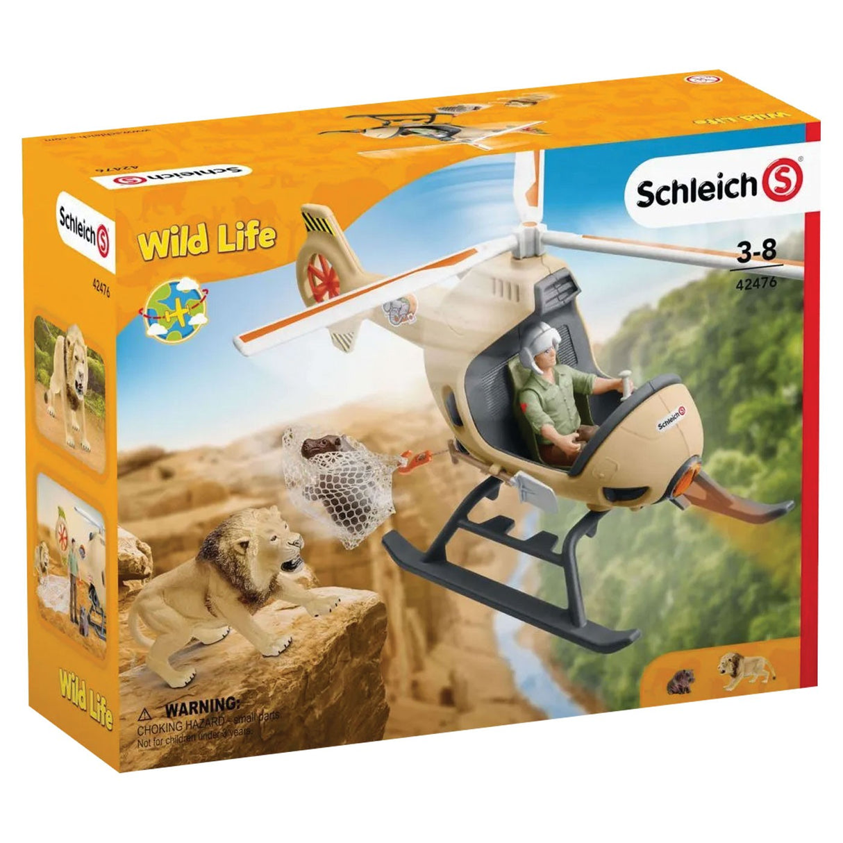 Schleich Wild Life Animal Rescue Helicopter