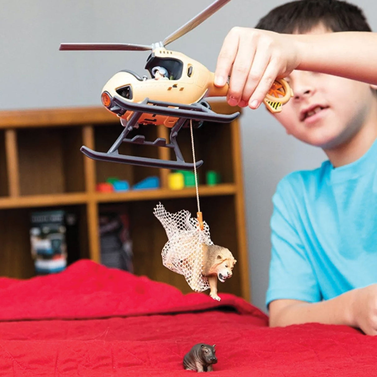 Schleich Wild Life Animal Rescue Helicopter