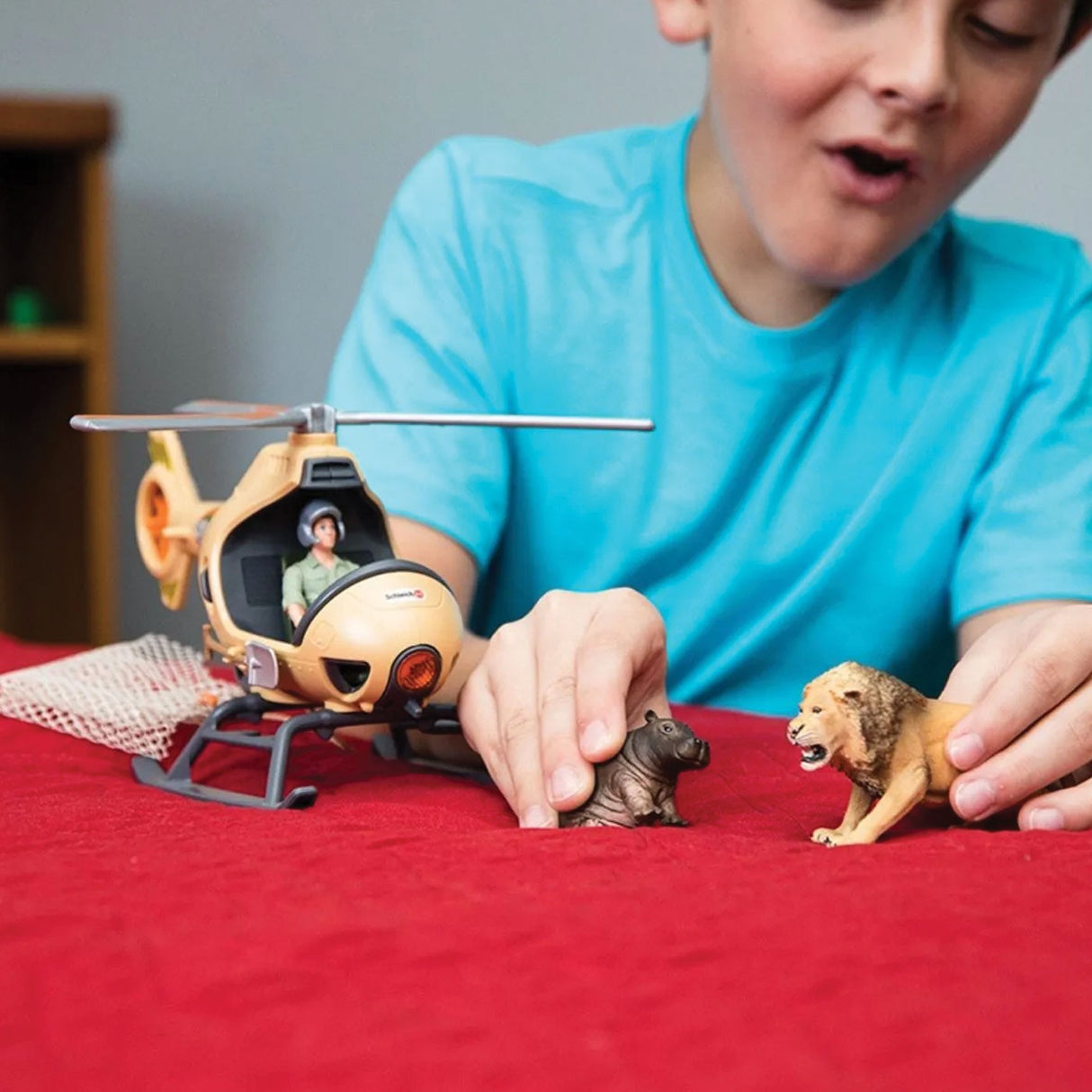 Schleich Wild Life Animal Rescue Helicopter