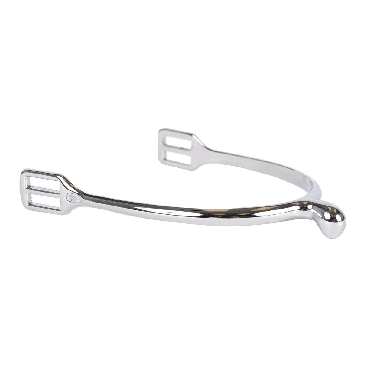 Sprenger Chrome Plated Blunt End Spurs 0.59 in. - Kids'