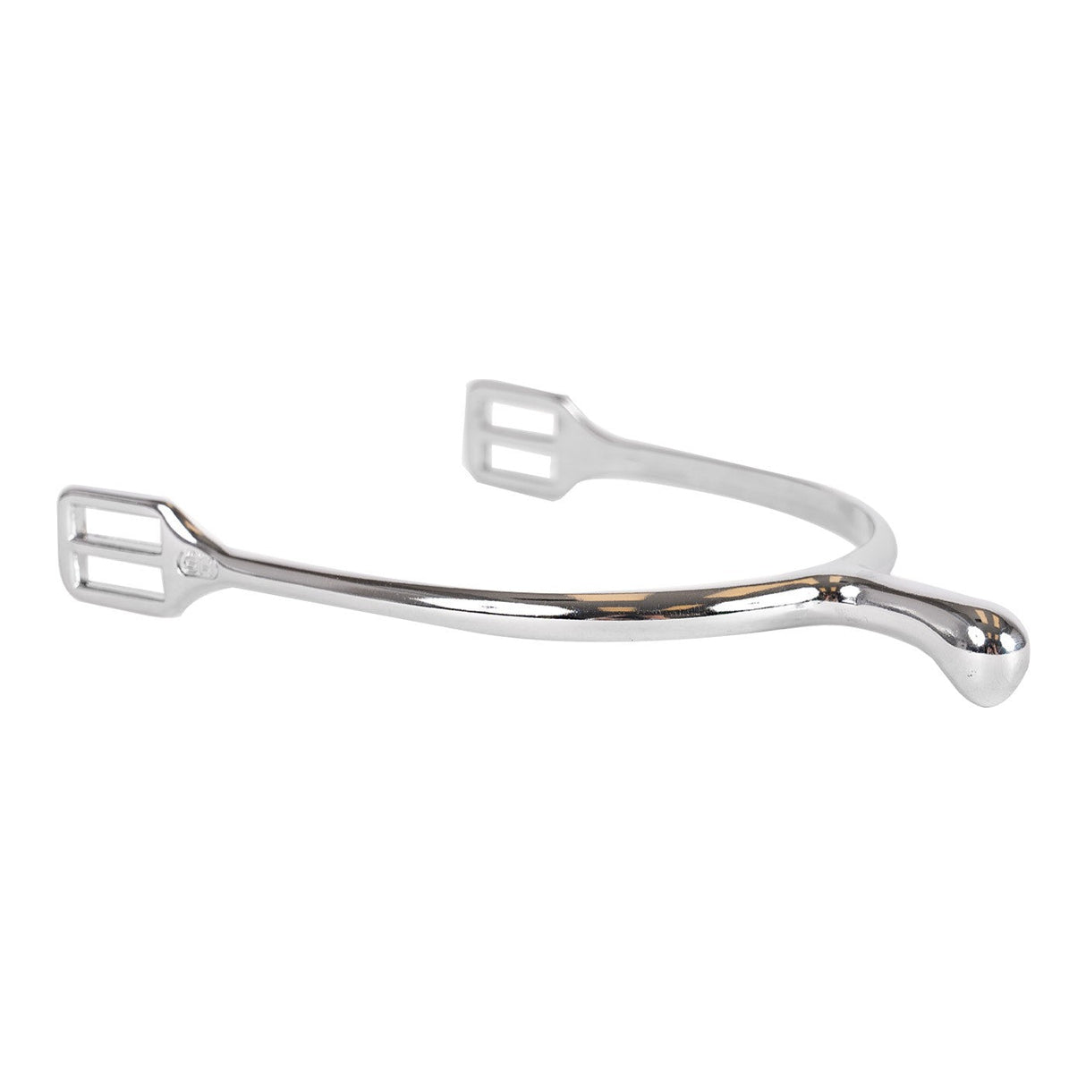 Sprenger Chrome Plated Blunt End Spurs 1.2 in.