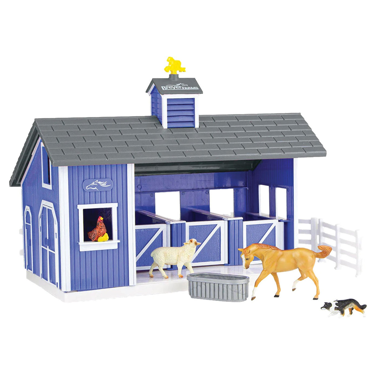 Breyer Farms Home At The Barn Playset