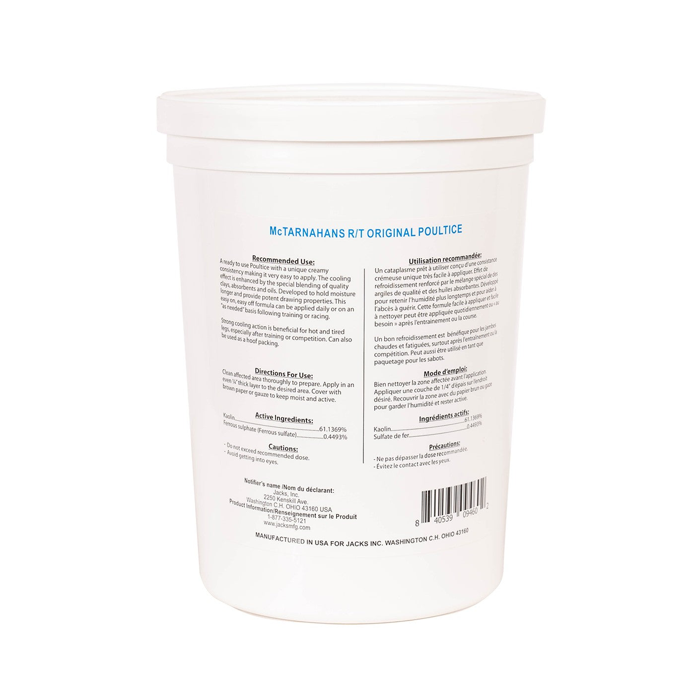 McTarnahans R/T Original Poultice 5 lb.