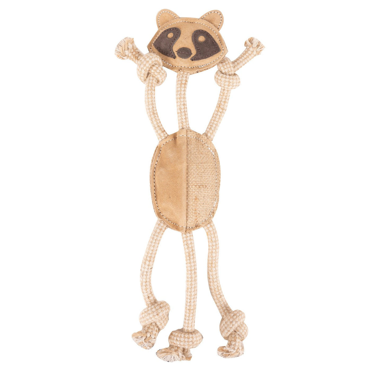 Shedrow K9 Jute & Rope Raccoon Dog Toy