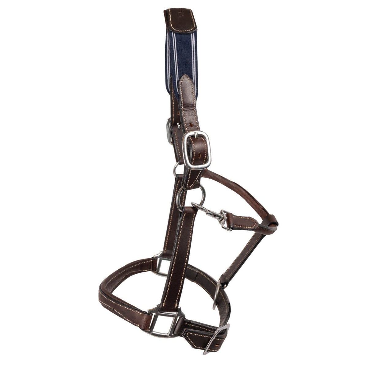 Val du Bois Comfort Crown Leather & Elastic Halter