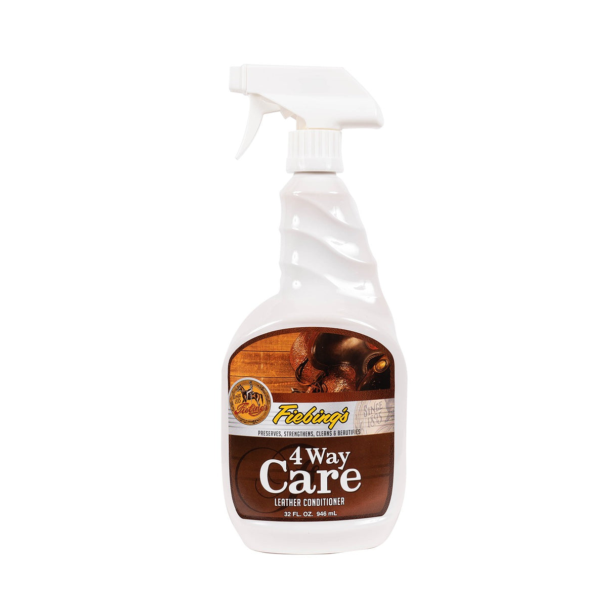 Fiebing's 4-Way Care Leather Conditioner W/ Sprayer 32 oz.