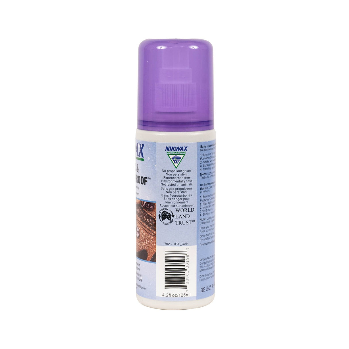 Nikwax Fabric & Leather Proof Spray 4.2 oz.