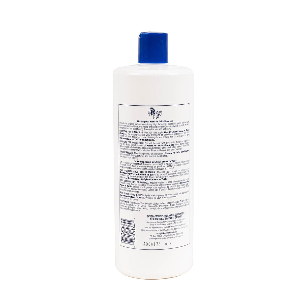 Straight Arrow Mane N Tail Shampoo 34 oz.