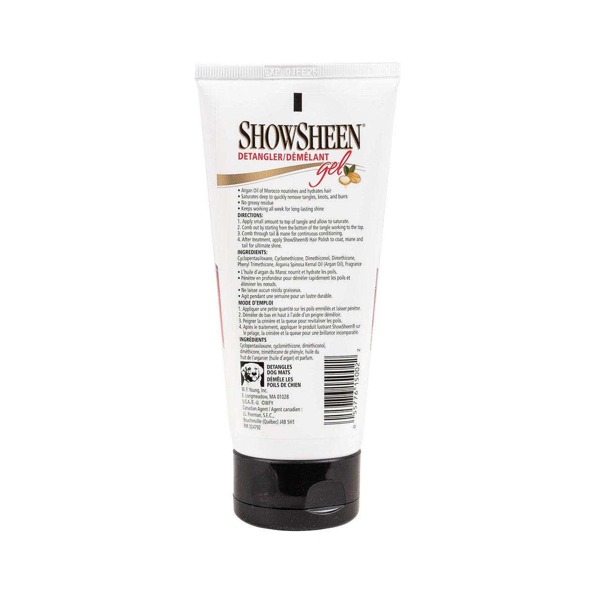 Absorbine ShowSheen Detangler Gel 4 oz.