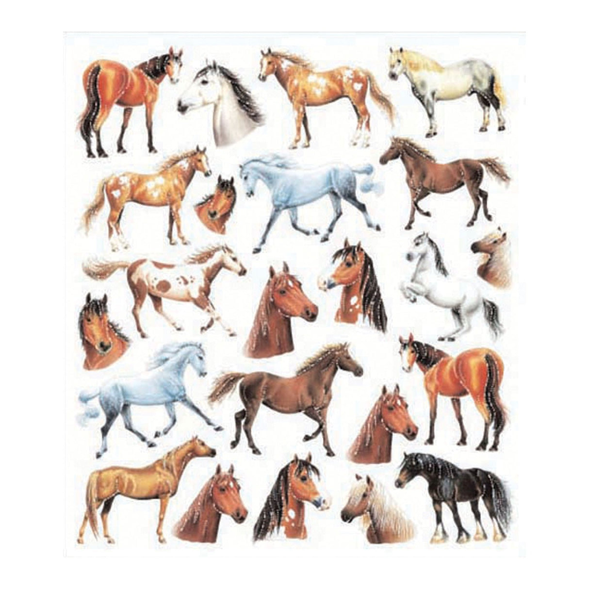 Kelley & Co. Horses & Horseheads Stickers