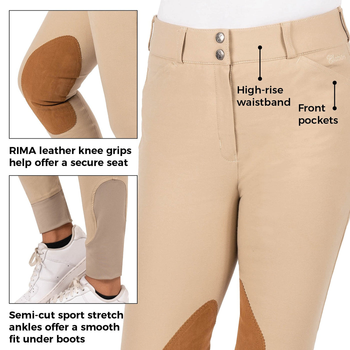 Elation Platinum Chelsea High Rise Breech