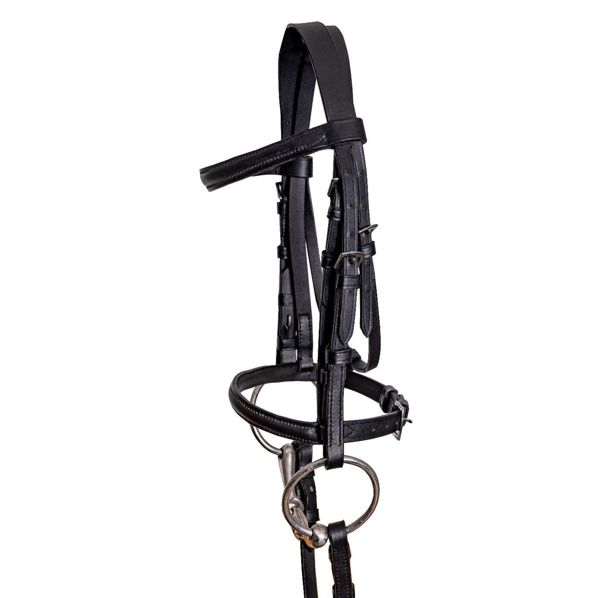 Raised Miniature Snaffle Bridle
