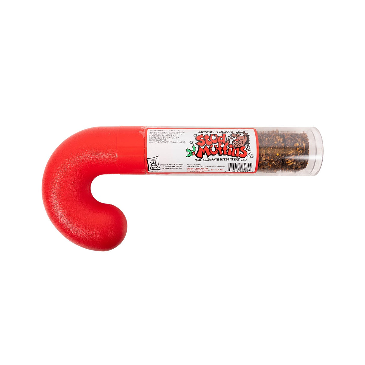 Stud Muffins Candy Cane Tube 4 oz.
