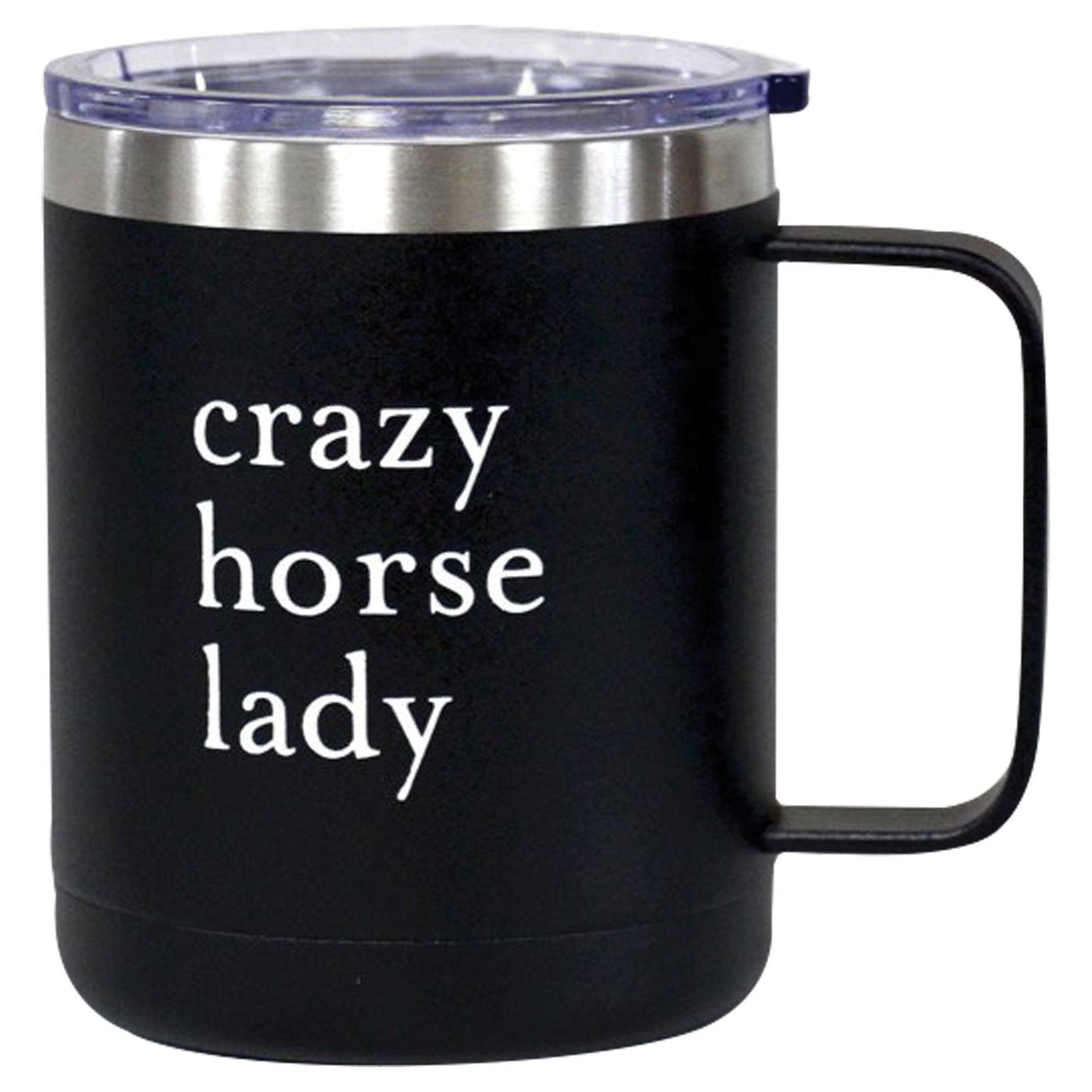 Spiced Equestrian Crazy Horse Lady Tumbler Mug