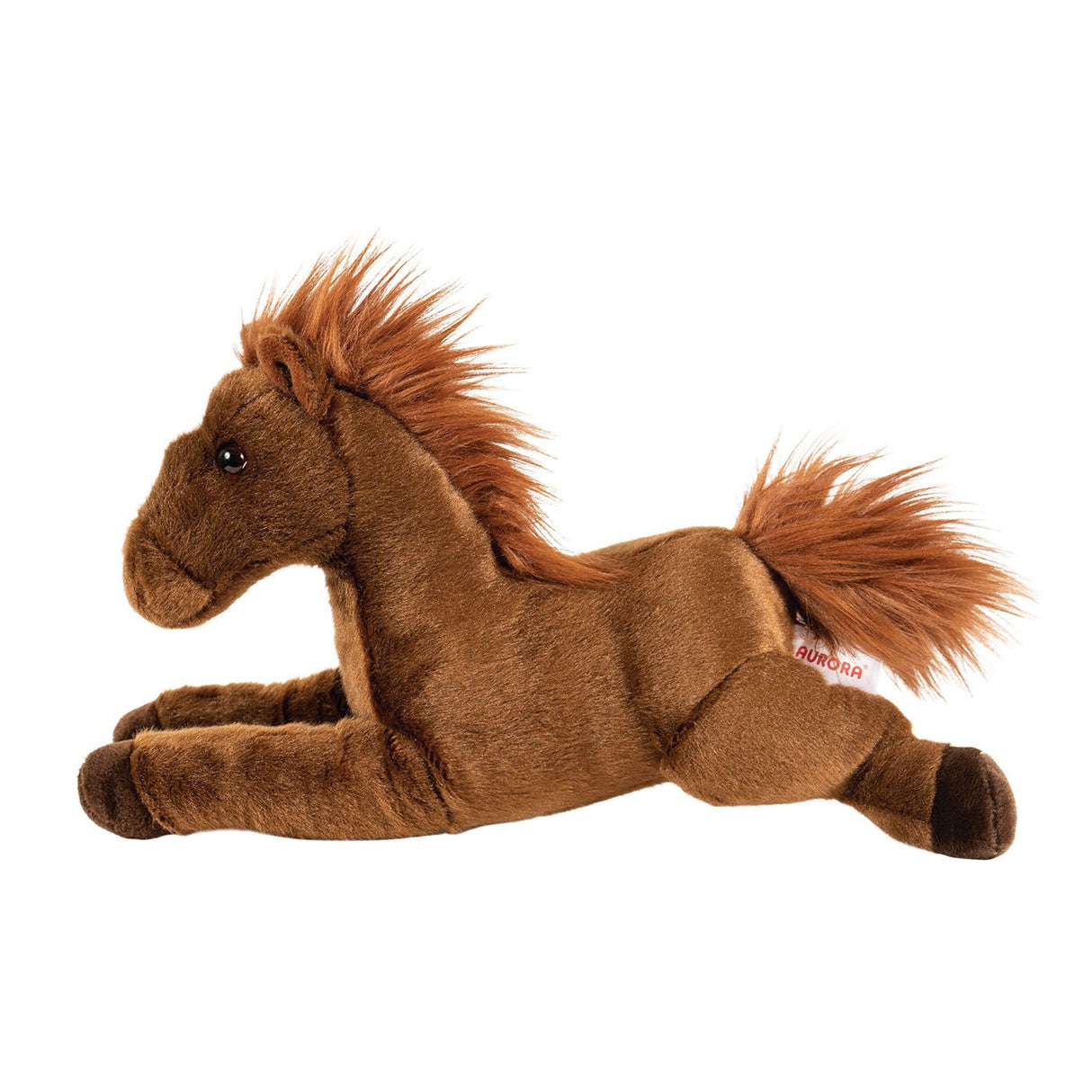 Aurora Flopsie Outlaw Horse Plush 12 in.