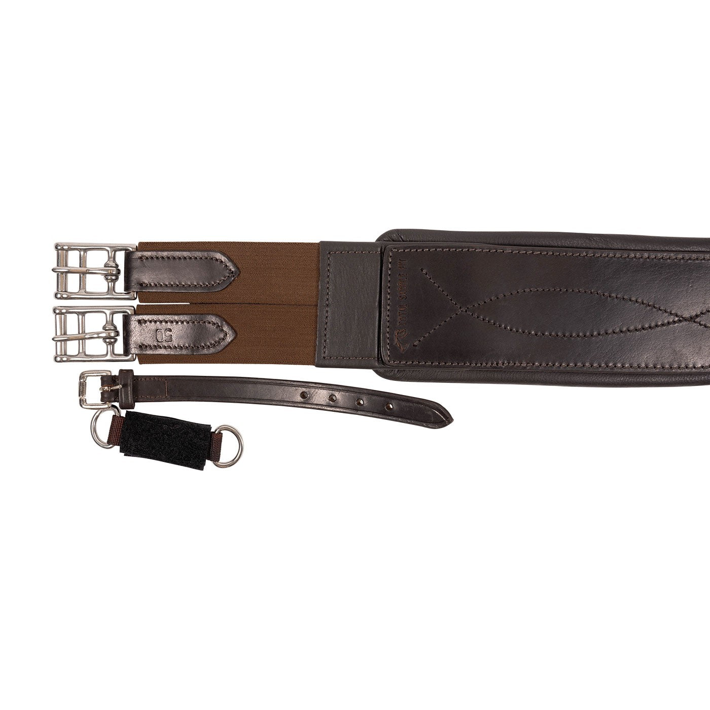 StretchTec Shoulder Relief Girth W/ Leather Liner