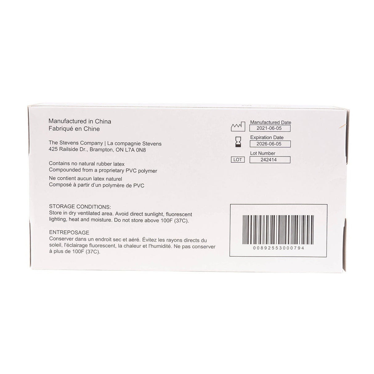 Vinyl Medical Gloves - Box Of 100