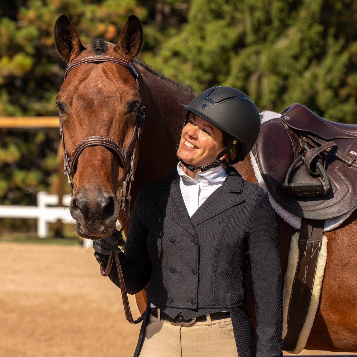 Elation Platinum Tosca Shadbelly Show Coat