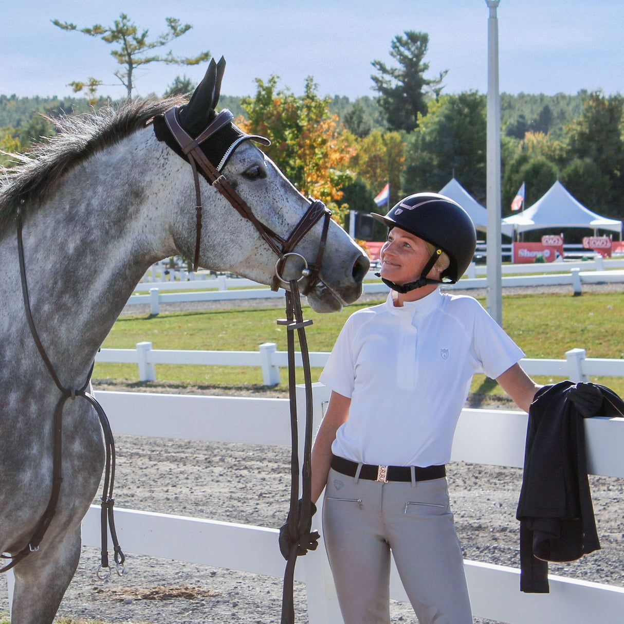 Elation Platinum Florence Short Sleeve Show Shirt