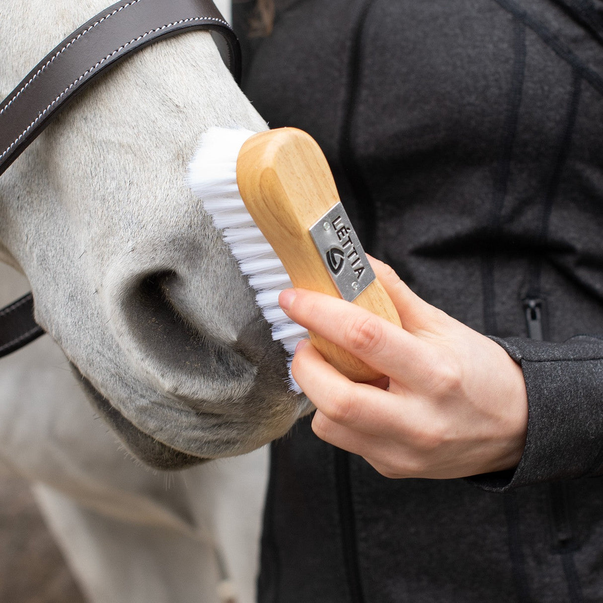 Lettia Synthetic Goat Hair Face Brush