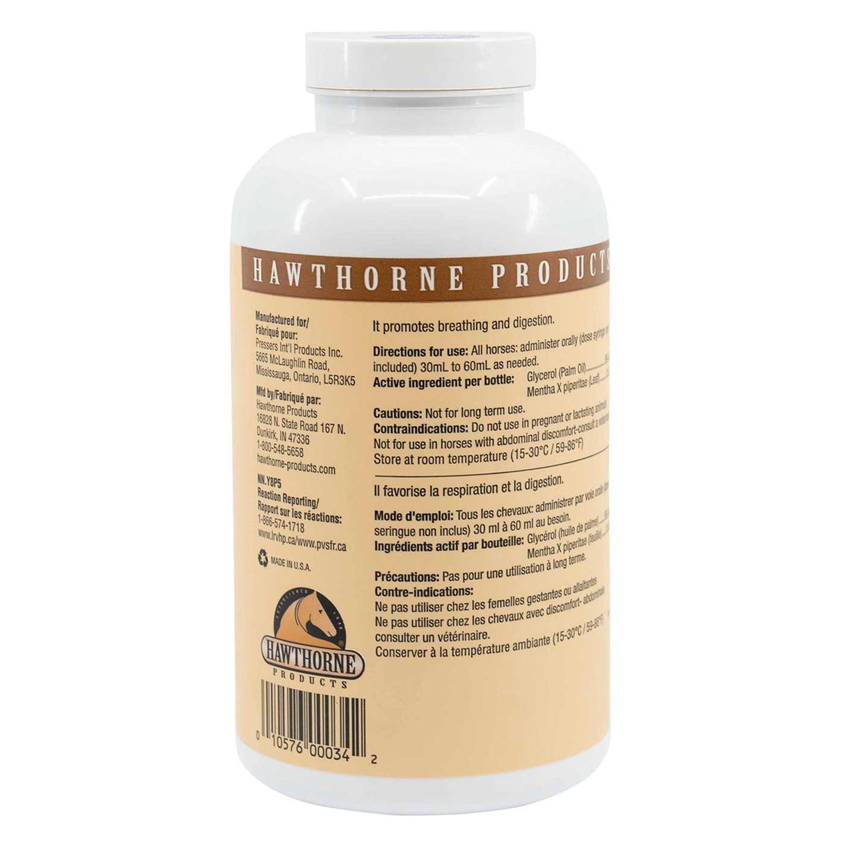 Hawthorne Glycerin & Peppermint Blend 32 oz.