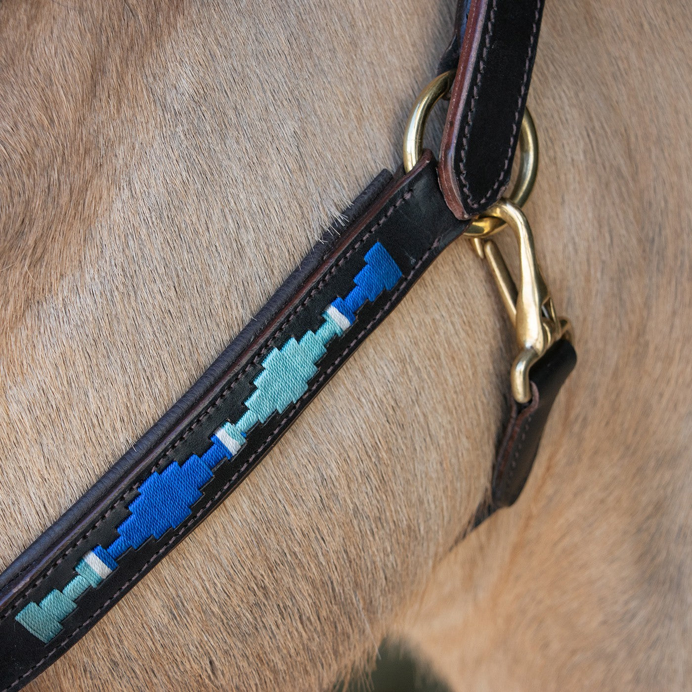Val du Bois Leather Polo Halter
