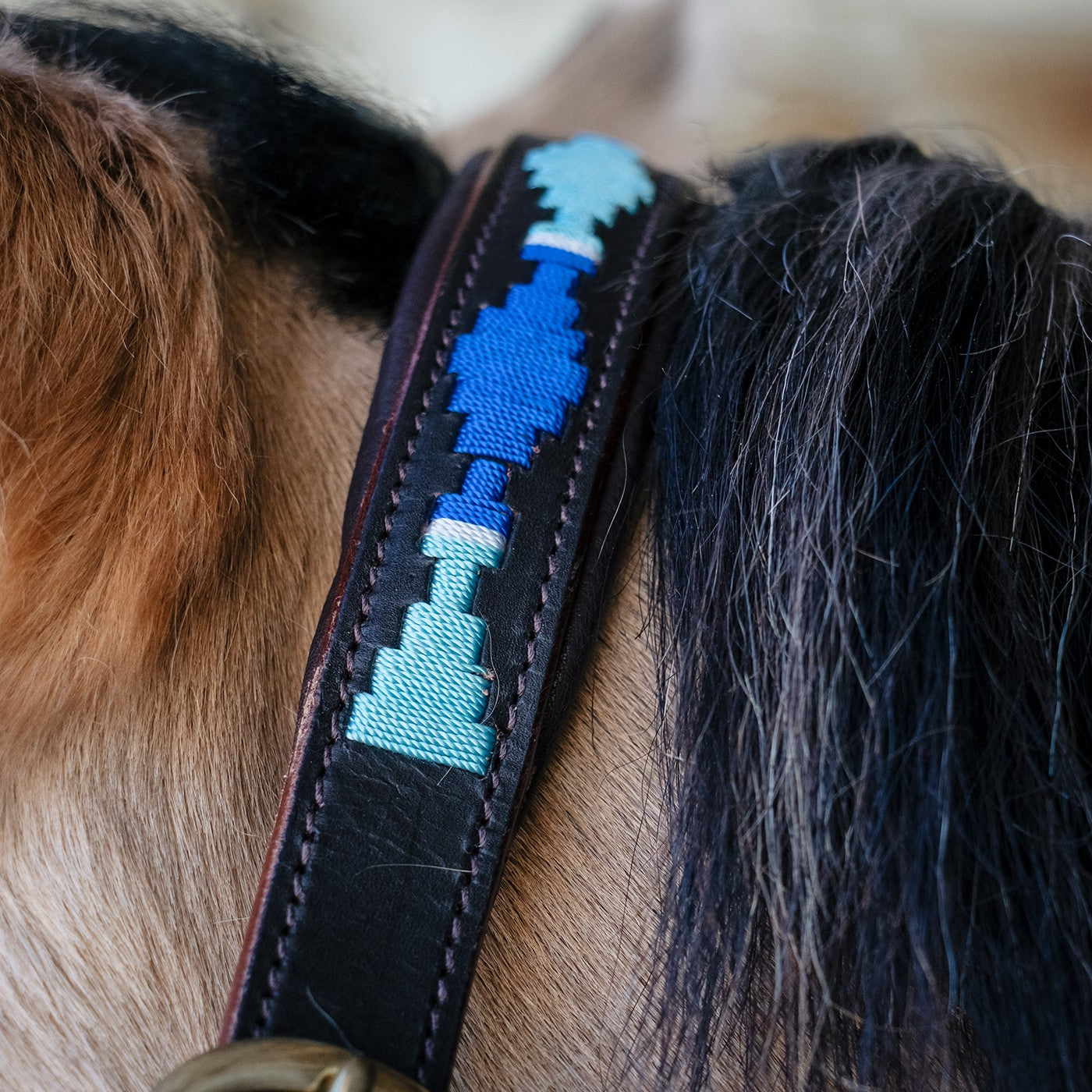 Val du Bois Leather Polo Halter