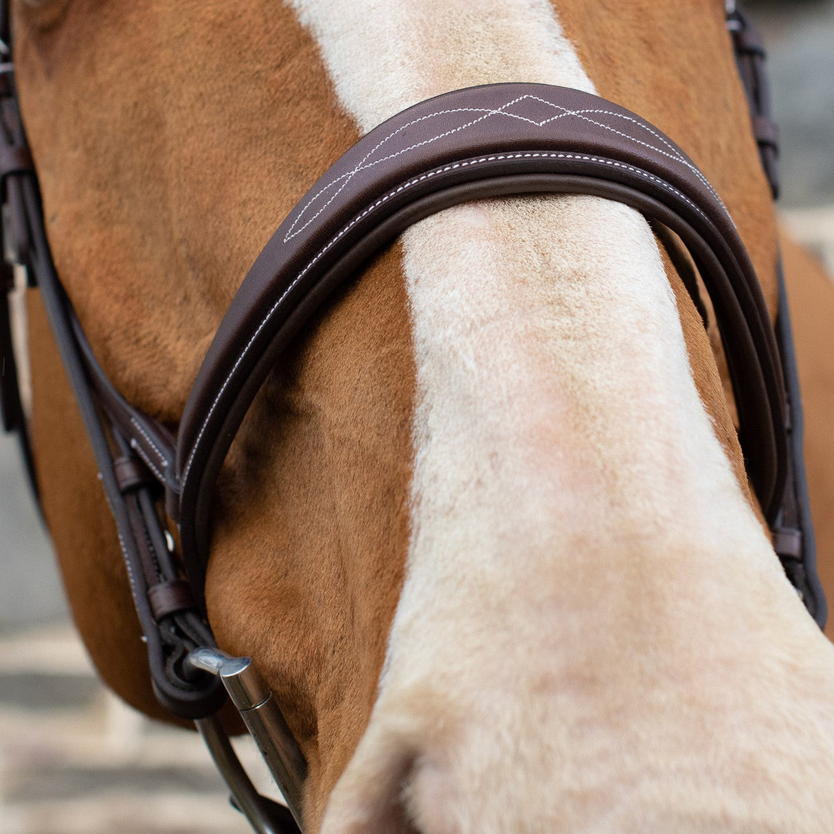 Mondega Vienna Fancy Stitch Hunter Bridle