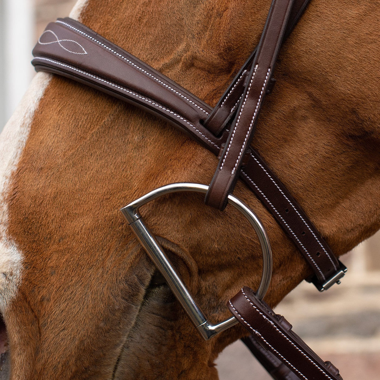 Mondega Vienna Fancy Stitch Hunter Bridle