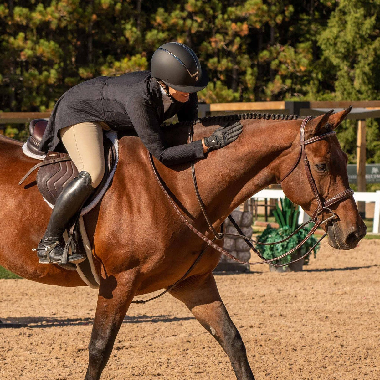 Elation Platinum Tosca Shadbelly Show Coat