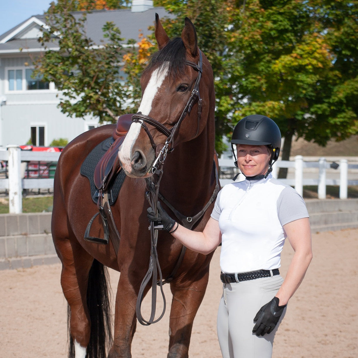 Elation Platinum Alessandia Short Sleeve Show Shirt