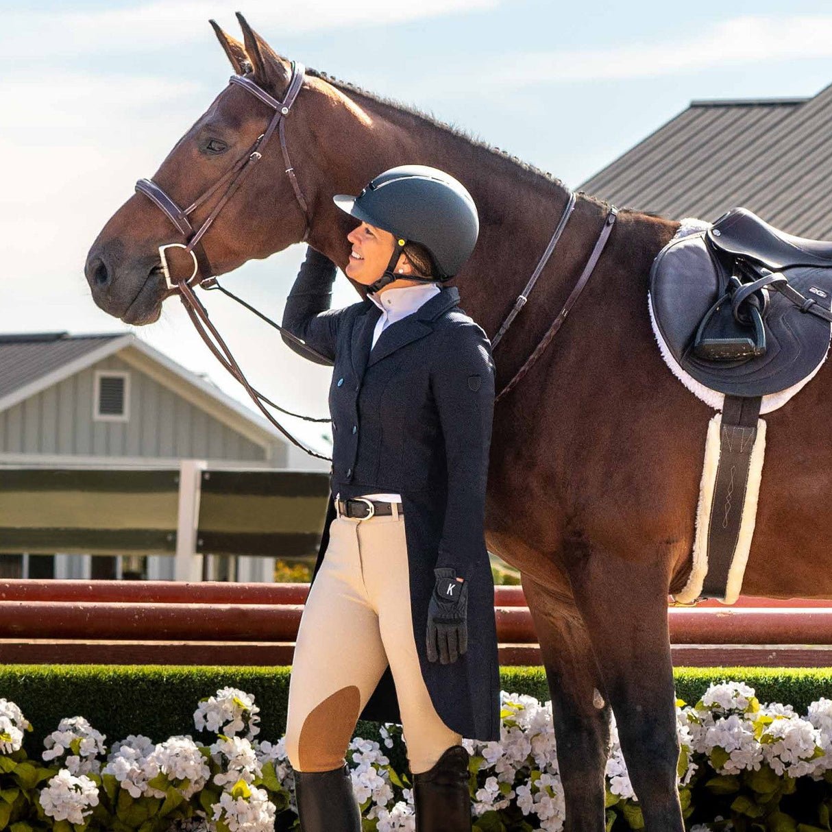 Elation Platinum Tosca Shadbelly Show Coat