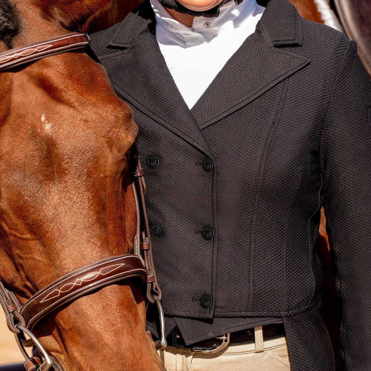 Elation Platinum Tosca Shadbelly Show Coat