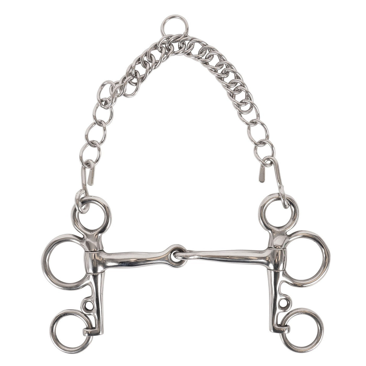 EvoEq Short Shank Tom Thumb Single Jointed Pelham Bit