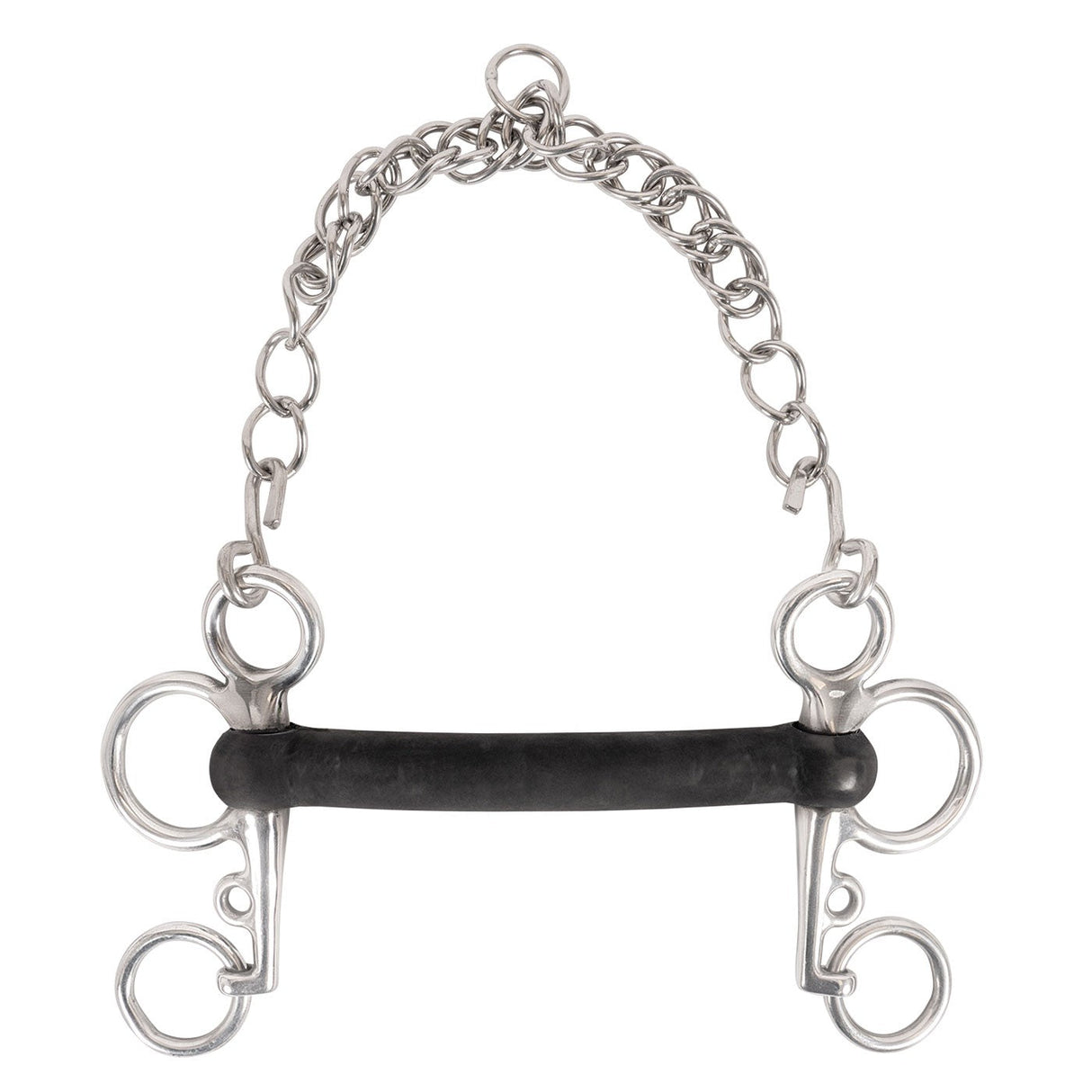 EvoEq Tom Thumb Mullen Mouth Rubber Pelham Bit