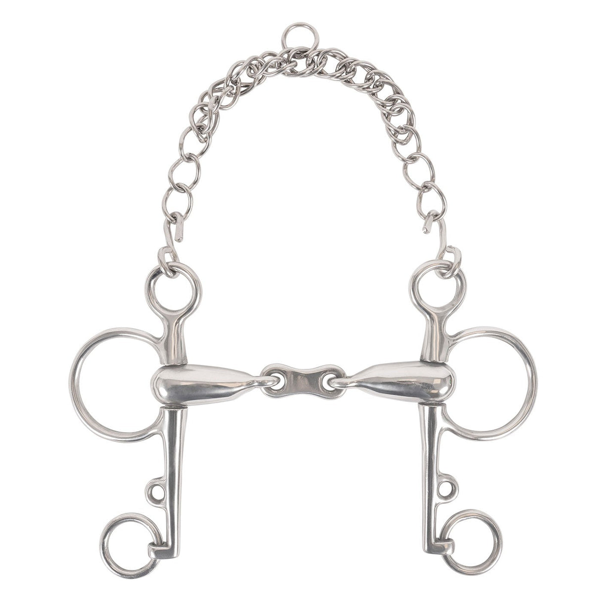 EvoEq Hollow Mouth French Link Pelham Bit
