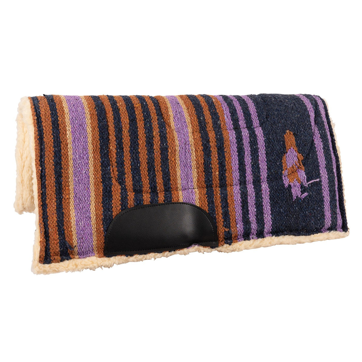 Weaver Fleece Lined Navajo Pony Western Saddle Pad