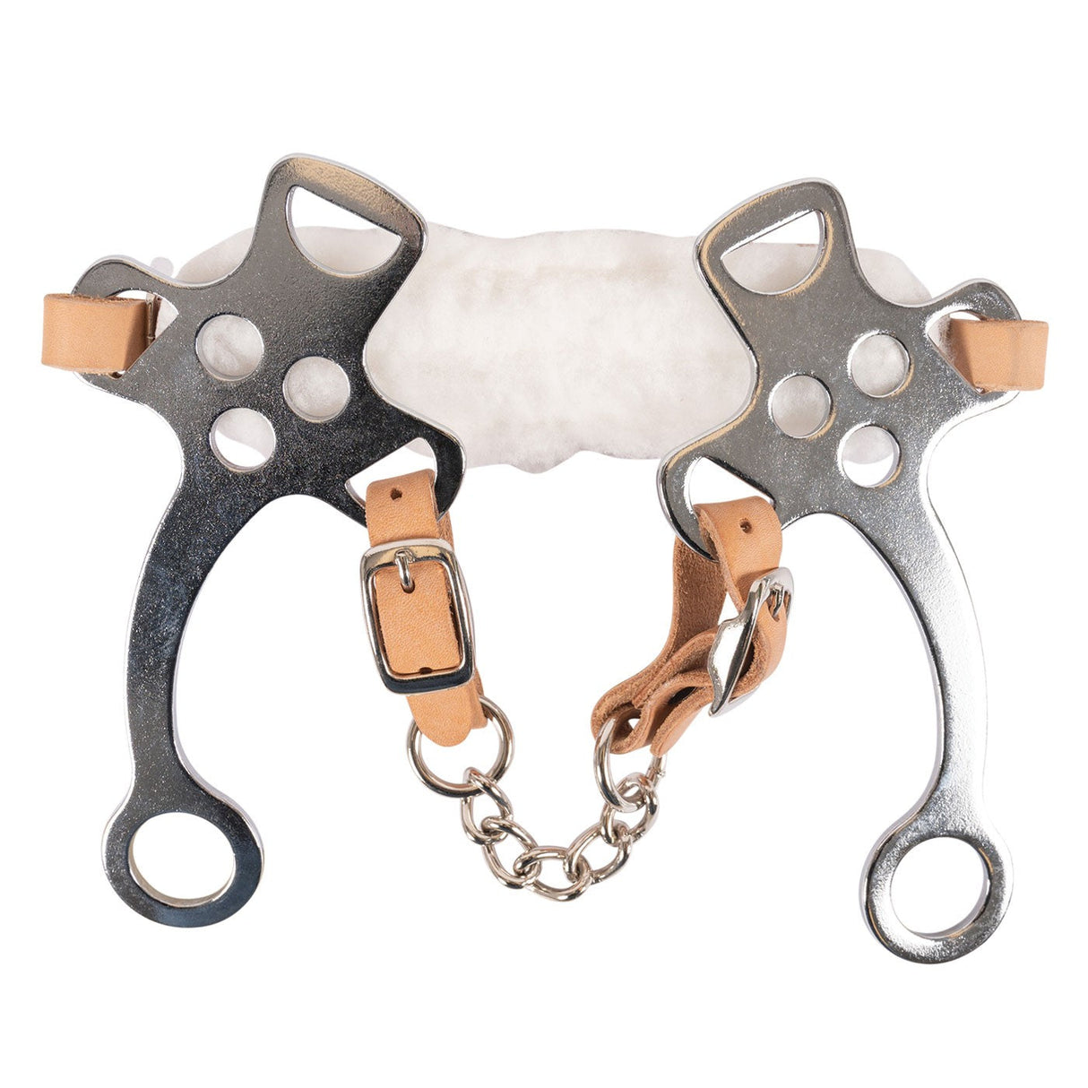 Metalab Short Shank English Hackamore W/ Chain