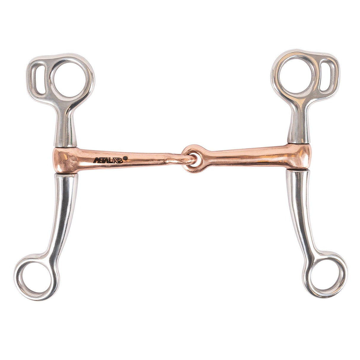 Metalab Tom Thumb Bit W/ Copper Mouth - 6 in. Cheeks