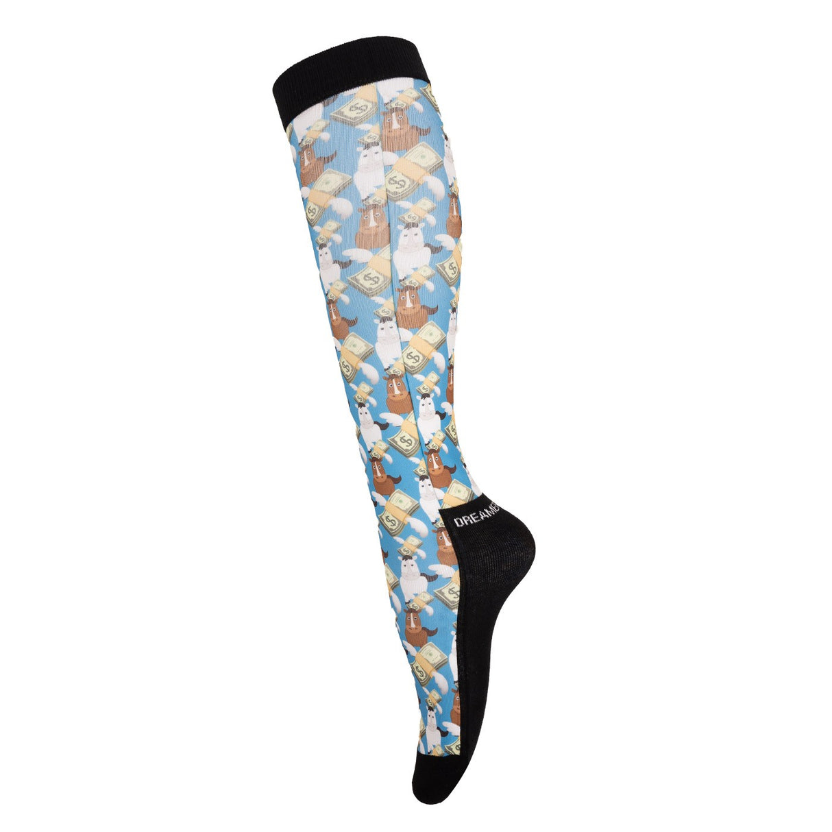 Dreamers & Schemers Cash Money Boot Socks