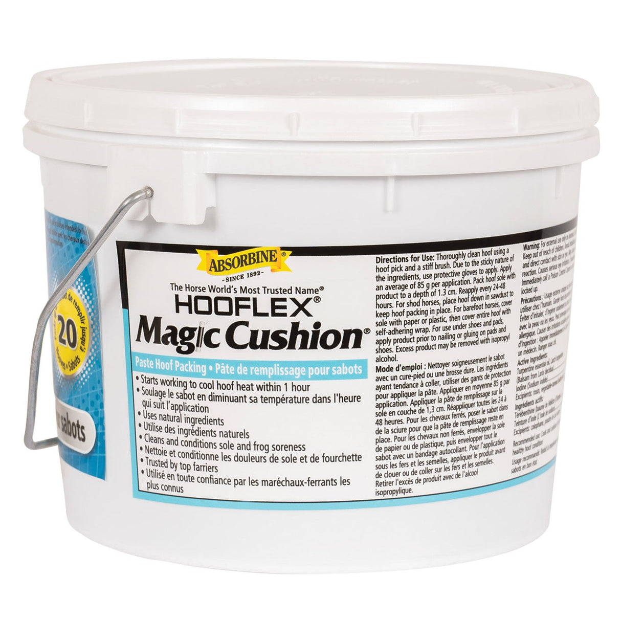 Absorbine Hooflex Magic Cushion Hoof Packing 4 lb.