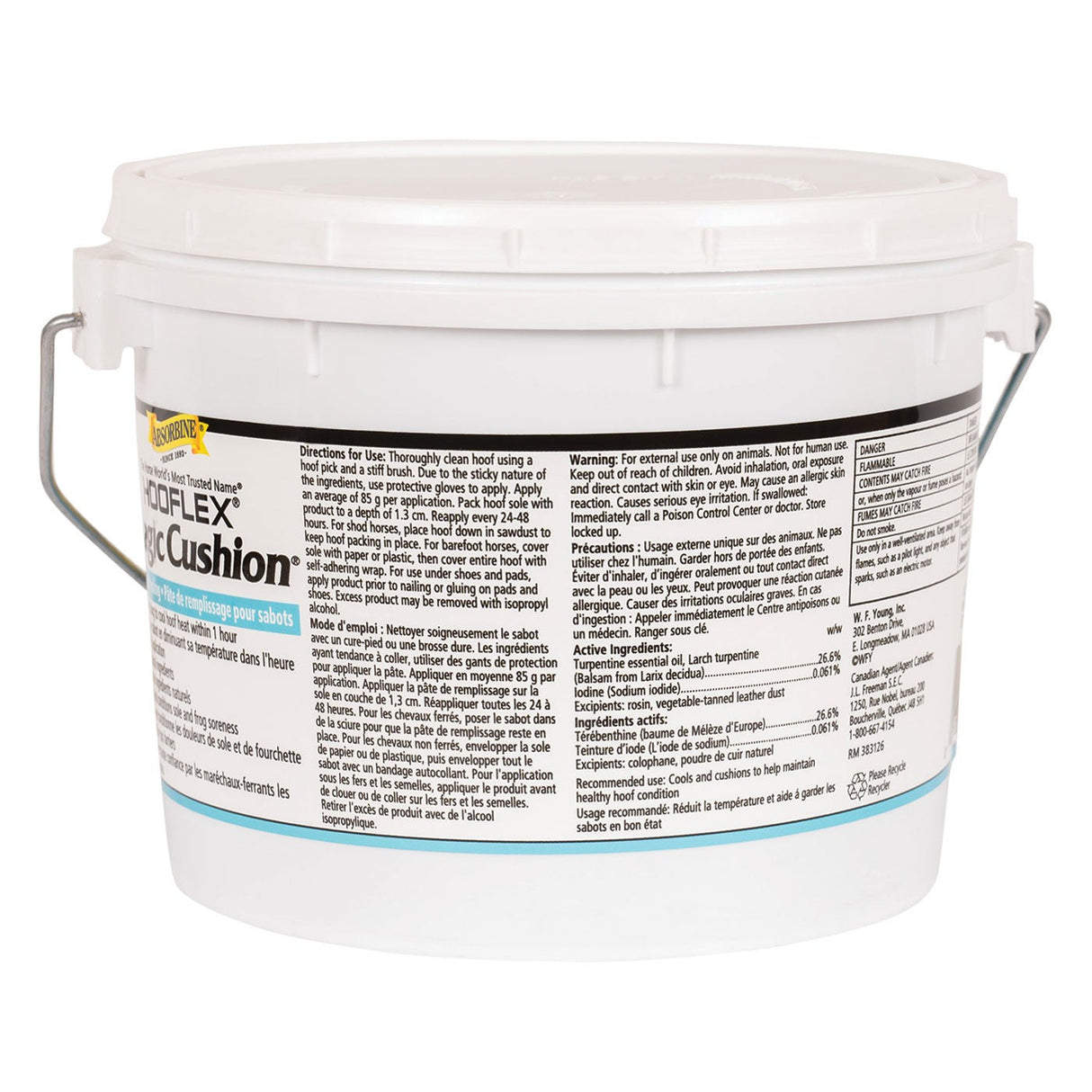 Absorbine Hooflex Magic Cushion Hoof Packing 4 lb.