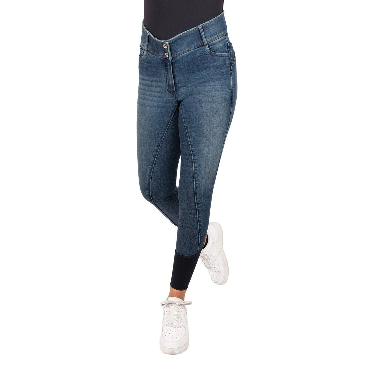 Elation Red Label Dinah Denim Full Seat Breech