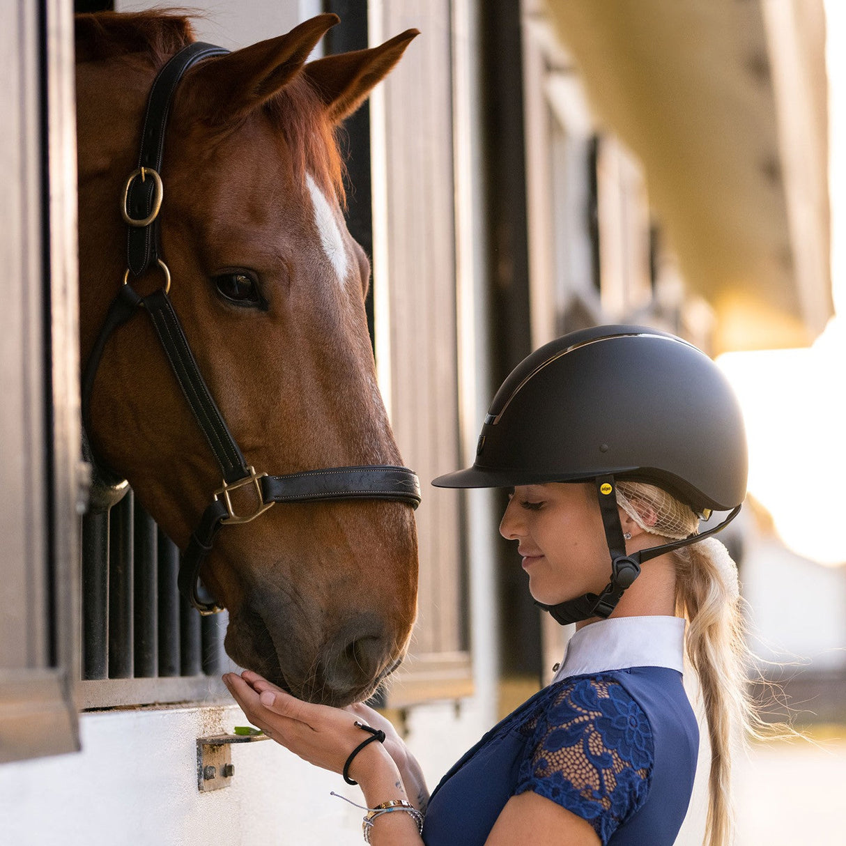 Tipperary Windsor Wide Brim MIPS Helmet - Black Chrome Trim