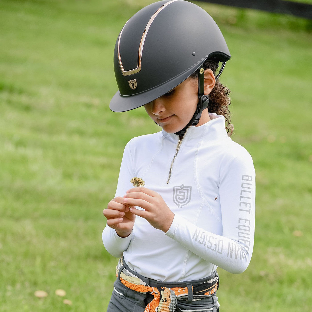 Tipperary Windsor Wide Brim MIPS Helmet - Rose Gold Trim