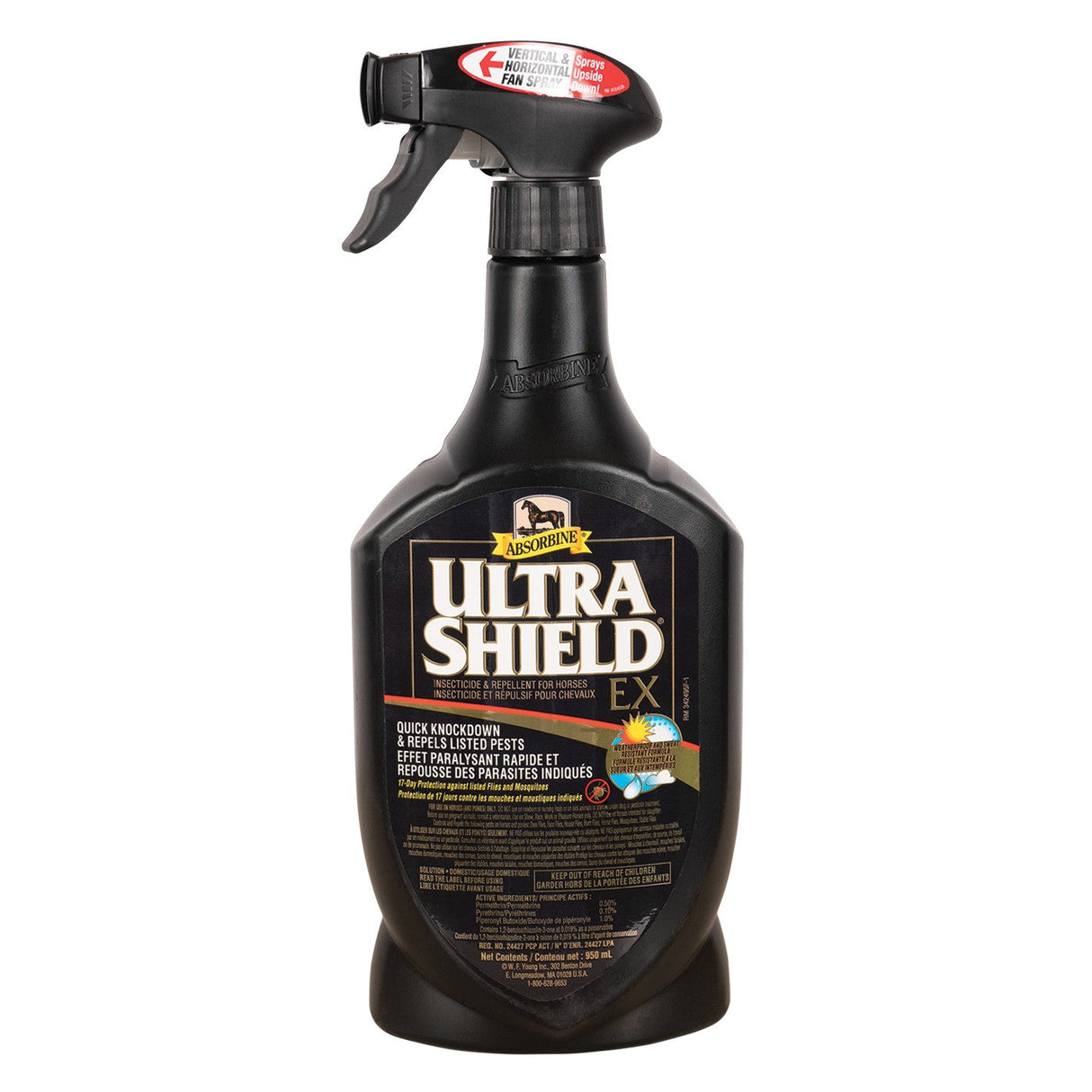 Absorbine UltraShield EX Fly Repellent Spray 32 oz.