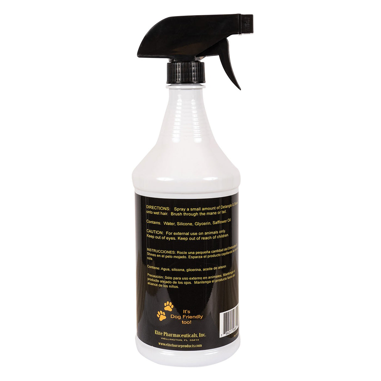 E3 Elite Equine Detangler & Shine 32 oz.