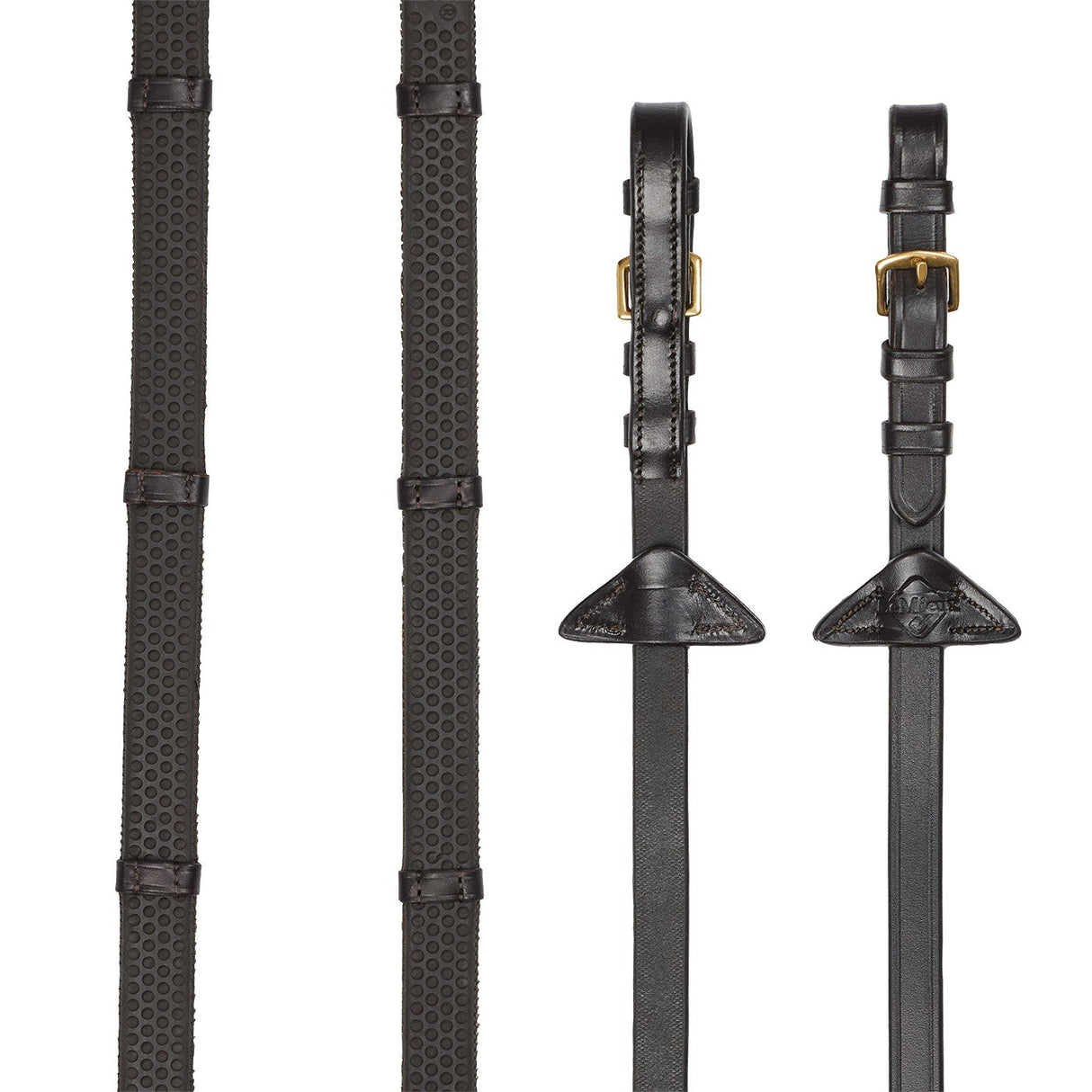 LeMieux Soft Rubber Reins W/ Stoppers