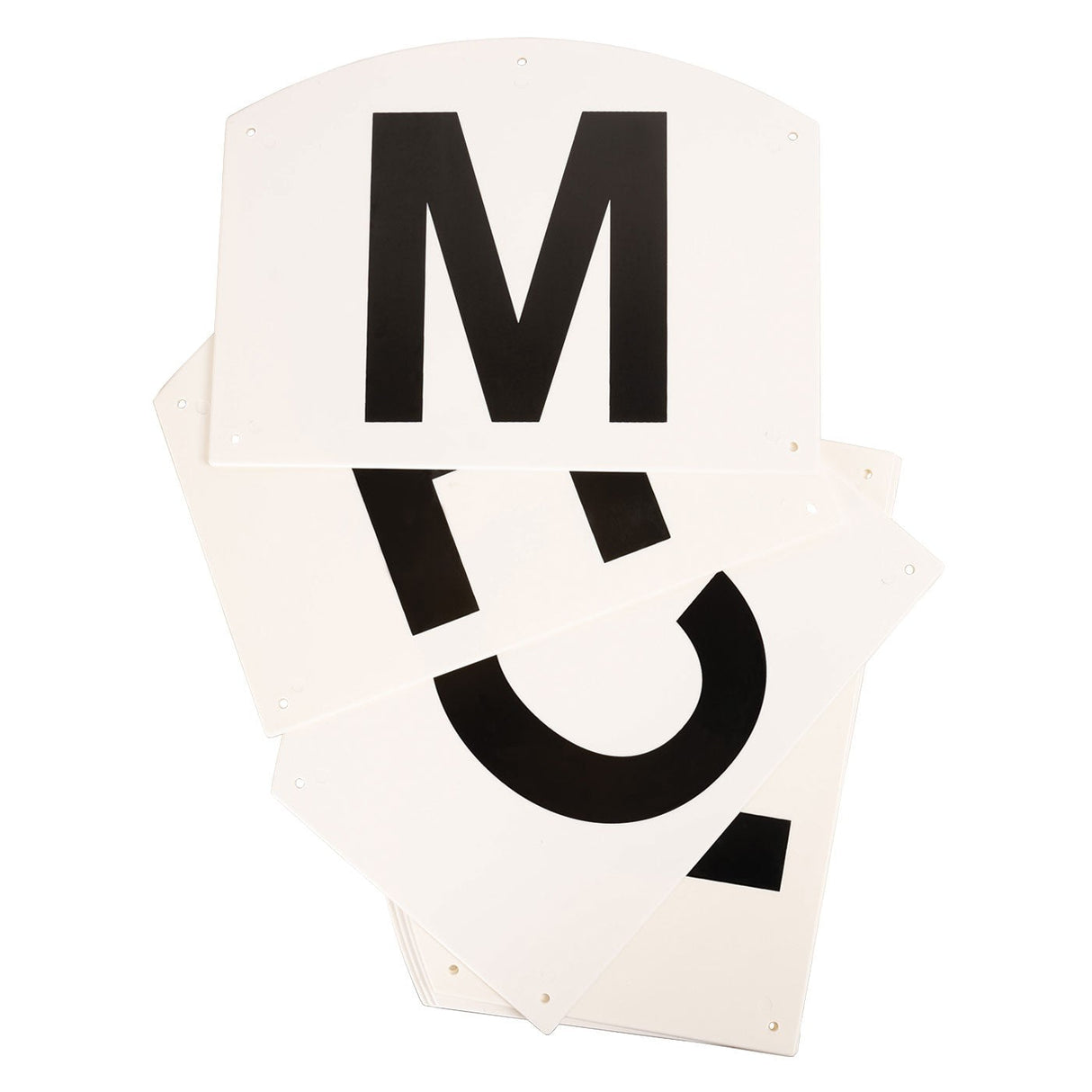 Wall-Mounted Dressage Letters